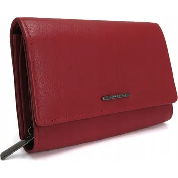 Peněženka Bellugio dámská peněženka z pravé lícové kůže červená