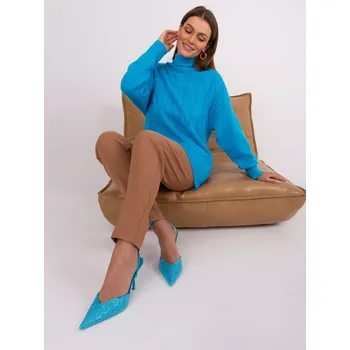 Dámský svetr Přepínač AT SW 23401.97P modrá jedna velikost