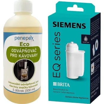 Příslušenství pro přípravu kávy Siemens Brita Intenza TZ70003 filtr do kávovaru + Penepex Eco univerzální odvápňovač 500 m
