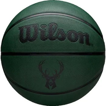 Basketbalový míč Basketbalový míč Wilson NBA Team Tribute Solid Milwaukee Bucks Ball vel. 5