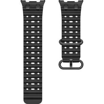 Řemínek na hodinky Silikonový řemínek Performance černý pro Samsung Galaxy Watch 8