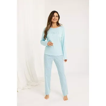 Pyžamo Regina 708 long/r M-XL Z25/26 dámské Růžová XL