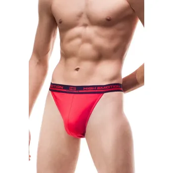 Pánské tanga Pánská tanga High emotion red - CORNETTE Červená XXL