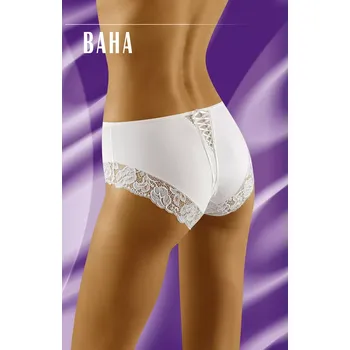 Dámské spodní prádlo Dámské kalhotky Wolbar Baha bílá S