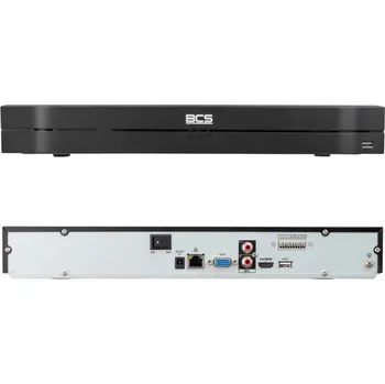 Záznamové zařízení BCS Line BCS-L-NVR0802-A-4KE(2) - IP rekordér 8-kanálový, až 16Mpx, 2x HDD, Ai - BCS ŘADA