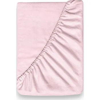 Prostěradlo Kvalitex Flanelové napínací prostěradlo světle růžové