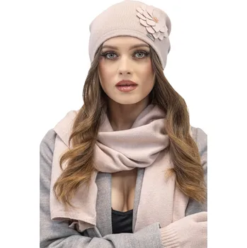 Šála Komplet Vivisence 7010Kmpl čepice a šála Barva: Růžová, Velikost: UNI