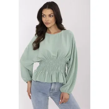 Dámská košile Halenka D50021F11088A pistáciová S/M