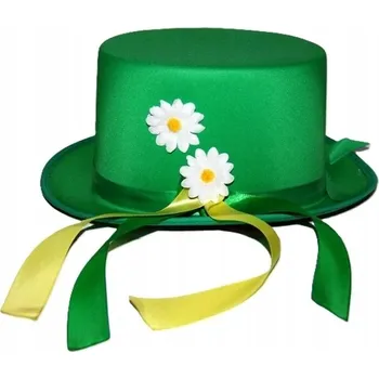 Klobouk Klobouk vodník zelený obvod 58 cm, výška 13 cm