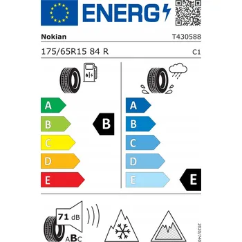 Zimní osobní pneu Zimní pneumatika Nokian Tyres Hakkapeliitta R3 175/65 R15 84 R s přilnavostí na sněhu (3PMSF)