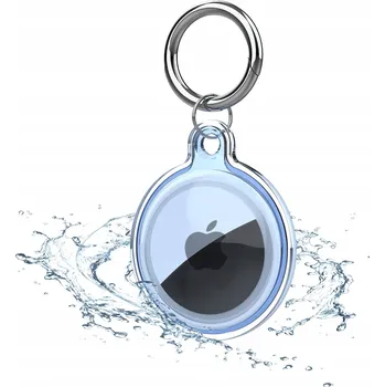 Pouzdro na mobilní telefon Pouzdro na Apple AirTag voděodolné - modré