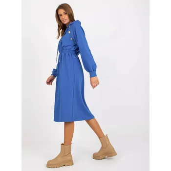 Dámské šaty Dámské šaty RV SK 8336 tmavě modré jedna velikost