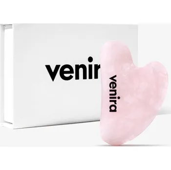 Masážní kámen VENIRA Masážní kámen Gua Sha růženín