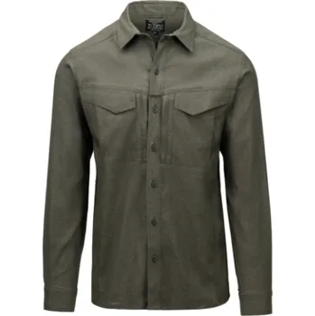 Pánská košile HELIKON-TEX Košile DEFENDER Mk2 PILGRIM Moss Green Denim, HELIKON-TEX, Barva MOSS GREEN DENIM, Velikost XL