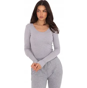 Dámské tričko Dámské basic tričko s krátkým rukávem, vypasované, jednobarevné, kulatý výstřih