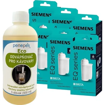 Příslušenství pro přípravu kávy Siemens Brita Intenza TZ70003 filtr do kávovaru (6 ks) + Penepex Eco univerzální odvápňovač 500 m