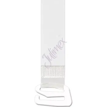 Těhotenské spodní prádlo Silikonová ramínka, kov - 18 mm transparentní 18mm