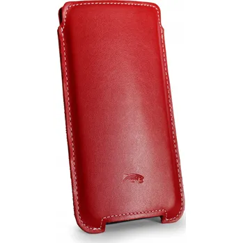 Pouzdro na mobilní telefon KOŽENÉ POUZDRO KRYT VSUVNÉ NA SAMSUNG GALAXY S22 S23 S24 S25 ULTRA A55