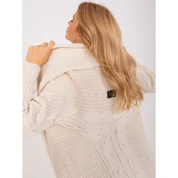 Dámský svetr Svetr TW SW BI 305.99P světle béžová jedna velikost