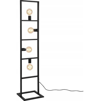 Stojací lampa Stojací lampa LuxPro Wolpert E27 40 W černá