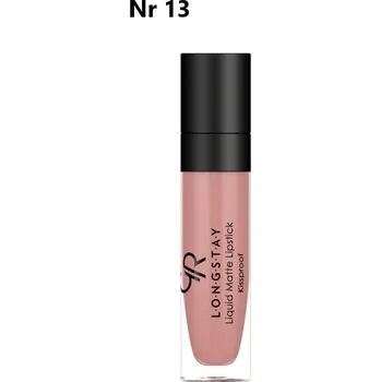 Rtěnka Golden Rose Liquid Matte Lipstick matná tekutá rtěnka 5,5 ml Č. 13