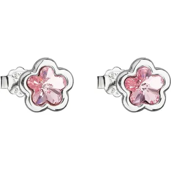 Náušnice Evolution Group náušnice Swarovski elements 31255.3 light rose