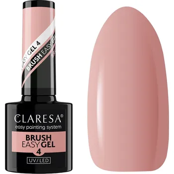 Lak na nehty Claresa gel v lahvičce na nehty Brush Easy Gel 4