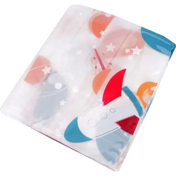 Pláštěnka Dětská pláštěnka s obrázky, střední, 5 transparent vesmír