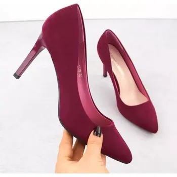 Dámské lodičky Semišové lodičky Sergio Leone 1339 W SK428C 36