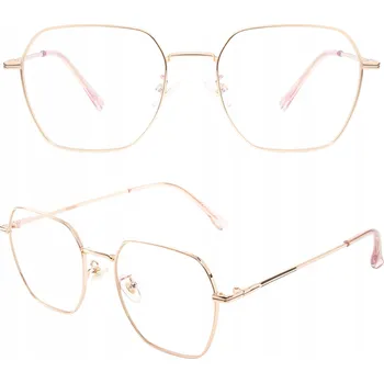 Theblogshop brýle bez dioptrií lenonky zlaté