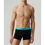 Boxerky Atlantic 5SMH-004/25 A'5 S-2XL hnědá-grafitová-černá-šedá L