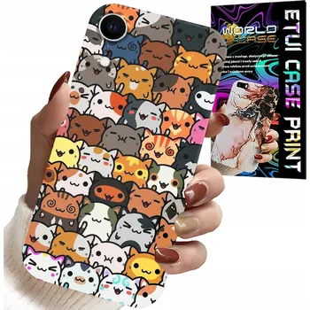 Pouzdro na mobilní telefon POUZDRO IPHONE XR - ZADNÍ KRYT S POTISKEM ROZTOMILÝCH KOČEK, KOČKY, KRYT