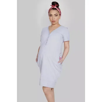 Dámská noční košile Dámská noční košile Mitex Mama Dress K PEONY S