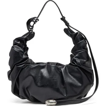 Kabelka KABELKA DIESEL GRAB-D 2.0 HOBO L SHOULDER BAG BLACK