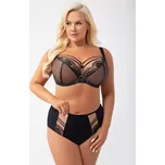 Měkká dámská podprsenka Gorsenia K 496 Paradise Černá 100G