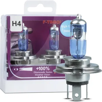 Auto-moto Interlook Autožárovky H4-55W-BLUE 5000K