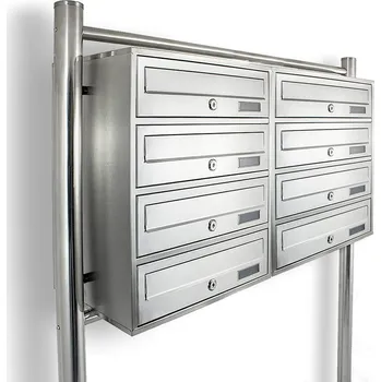 Poštovní schránka Poštovní schránka pro bytové domy 8 vhozů 2x4 MS14418