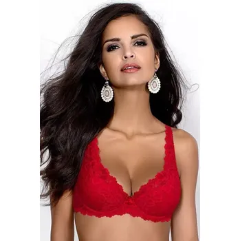 Podprsenka PODPRSENKA CARMELA M-053/22 ČERVENÁ Červená 70C