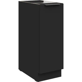 Kuchyňská linka Nábytek PEGAS s.r.o. Dolní skřínka SIENA - 30 D CARGO BB, Černá mat/Černá mat