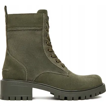 Dámská zimní obuv Lasocki dámské kotníkové boty zelené CEO-WI16-D-466-05
