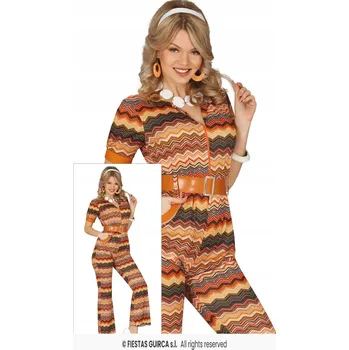 Dámský kostým Guirca Cindy ze 70. let, vel. S, vícebarevný