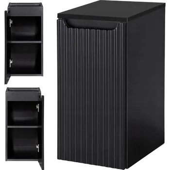 Televizní stolek Spodní skříňka Skelbolu 30x60x40 cm černá [en.casa]