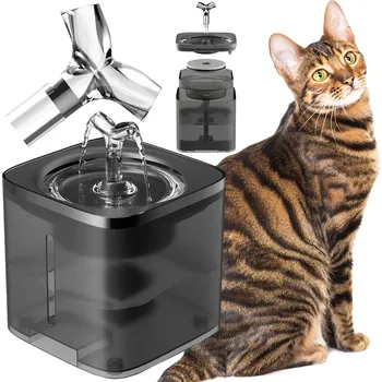 Miska pro psa Napáječka s fontánou Lewer, plastová, 2000 ml