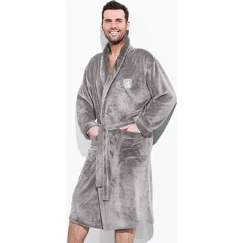 Dámský župan PÁNSKÝ ŽUPAN BORIS 3XL šedá 3xl