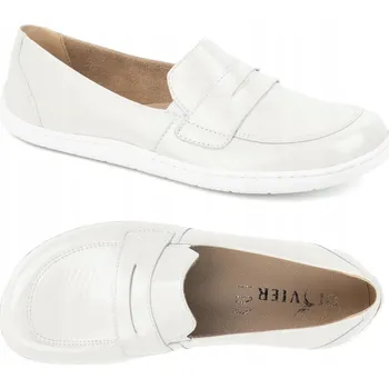 Dámské mokasíny BAREFOOT Elegantní dámské boty minimalistické mokasíny 1280 ecru 39