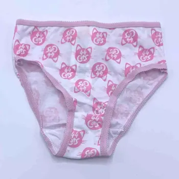Dívčí oblečení Dívčí kalhotky bílé, Kočičky 98/104 (Kalhotky s kočkou, kočka)