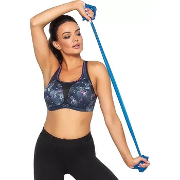 Podprsenka Sportovní podprsenka Ava Dina Maxi Full Cup tmavě modrá 105D