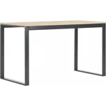 Psací stůl 120x60 cm dřevotříska / ocel Dekorhome