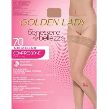 Dámská móda Golden Lady Benessere Bellezza punčochy 70 den 2-4 nero 3-M