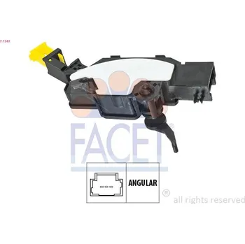 Čidlo automobilu Senzor dráhy pedálu, spojkový pedál FACET 7.1343